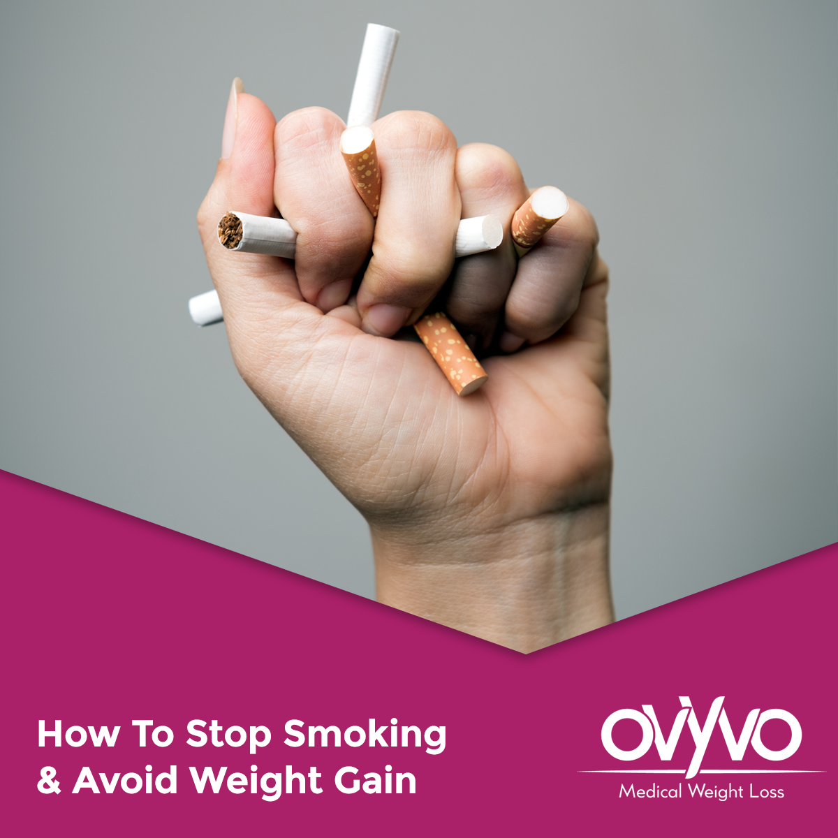 Avoid Weight Gain When You Quit Smoking