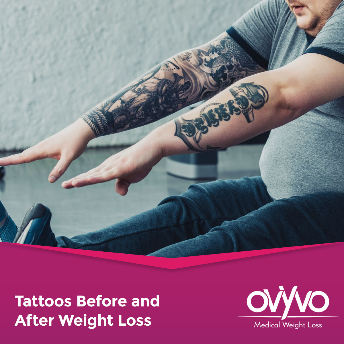 Tattoos Before and After Weight Loss